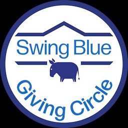 Swing Blue Giving Circle